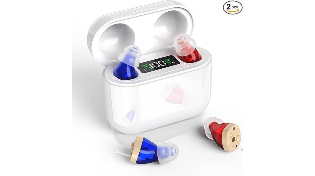long lasting charging hearing aids
