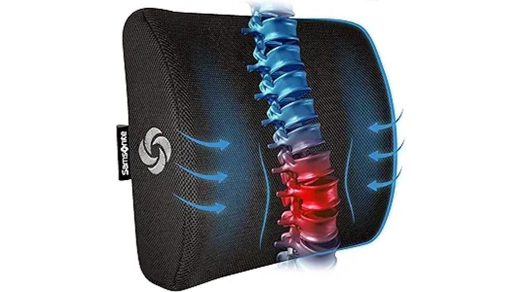 lumbar pillow for seating