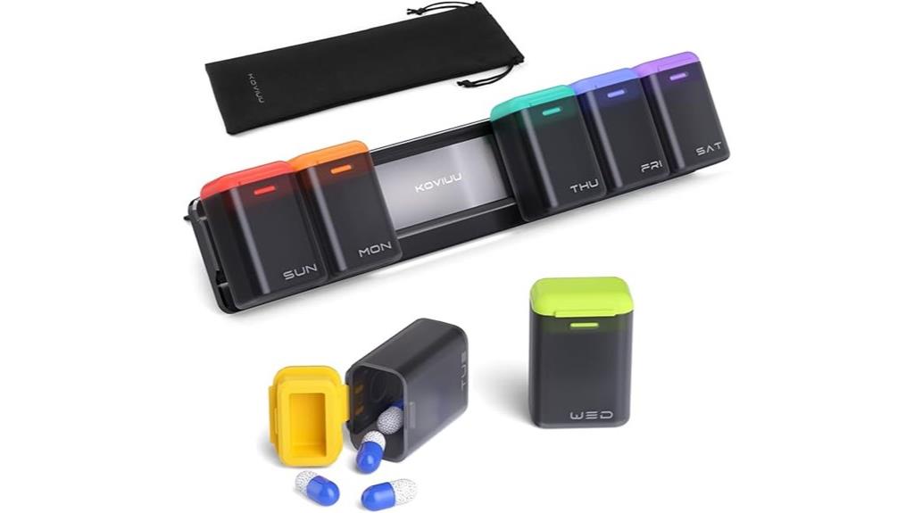 magnetic 7 day pill organizer
