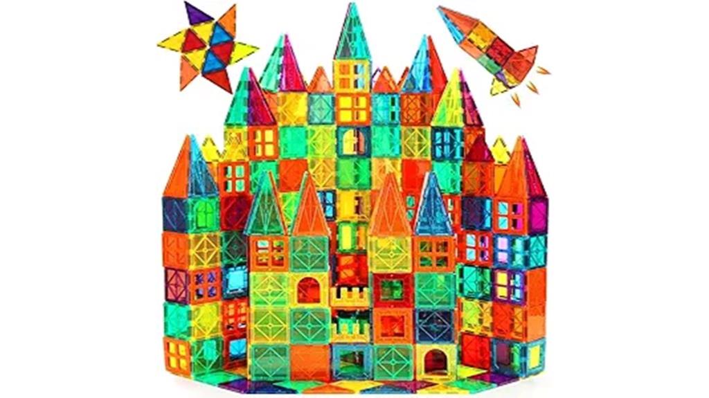 magnetic building toy set