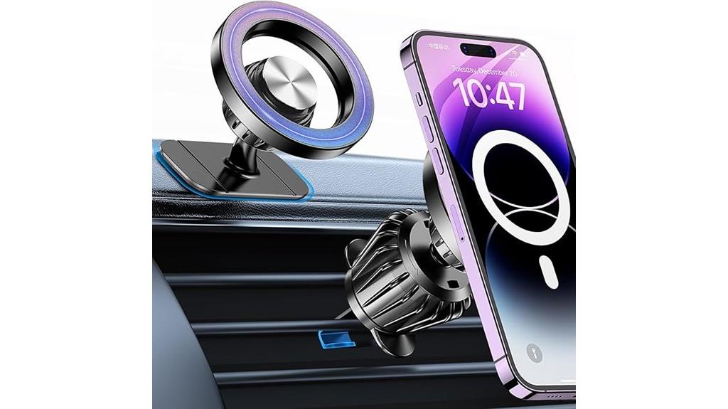 magnetic car phone mount