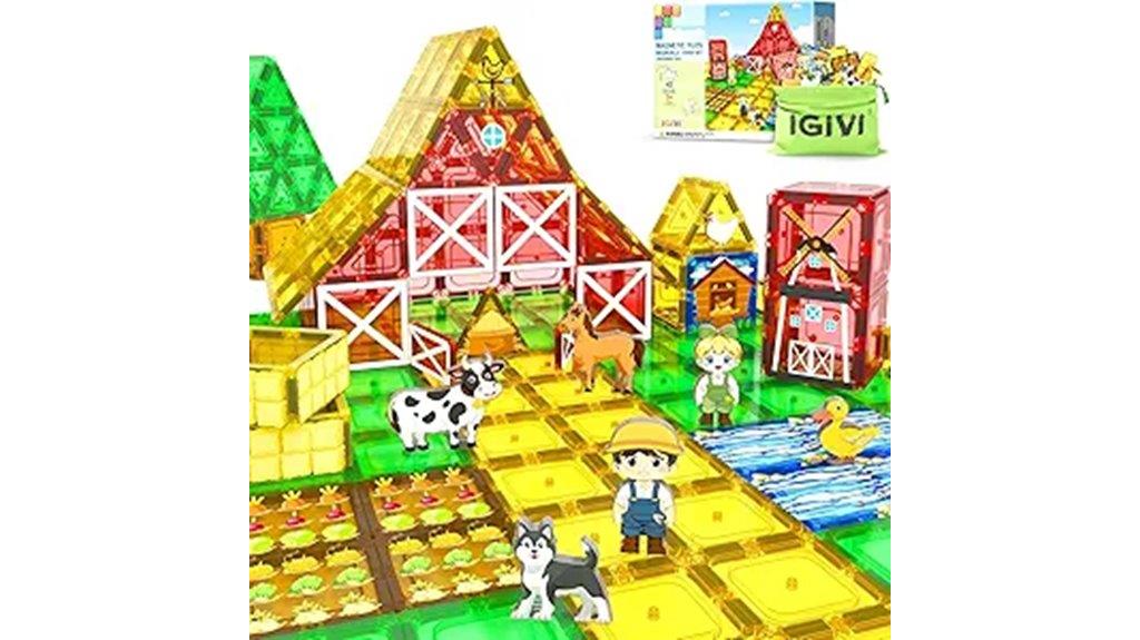 magnetic farm animal toys