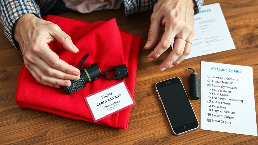 maintain connected emergency communication