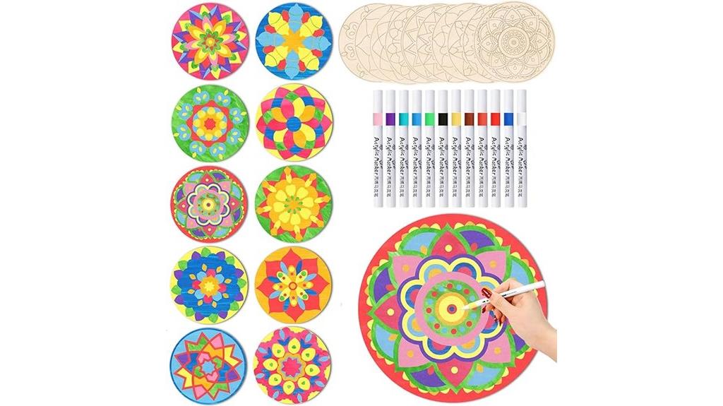 mandala art kit set