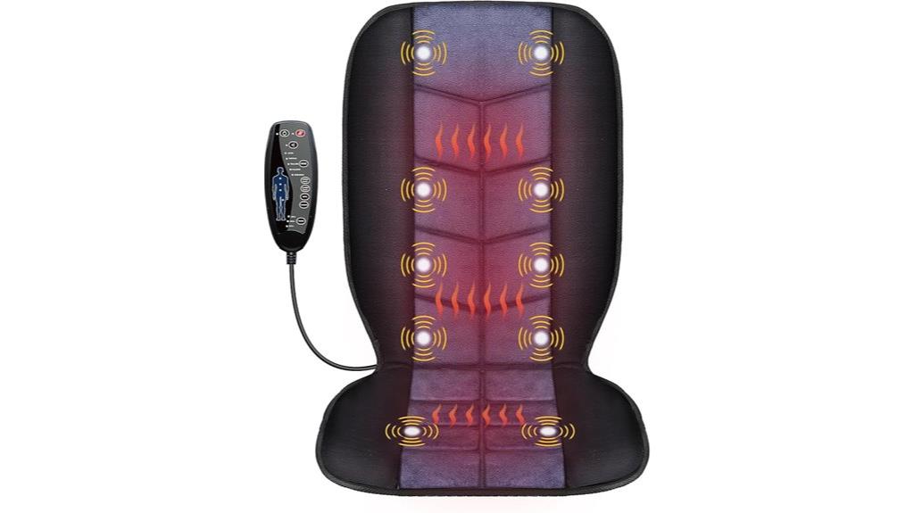 massage chair with heat
