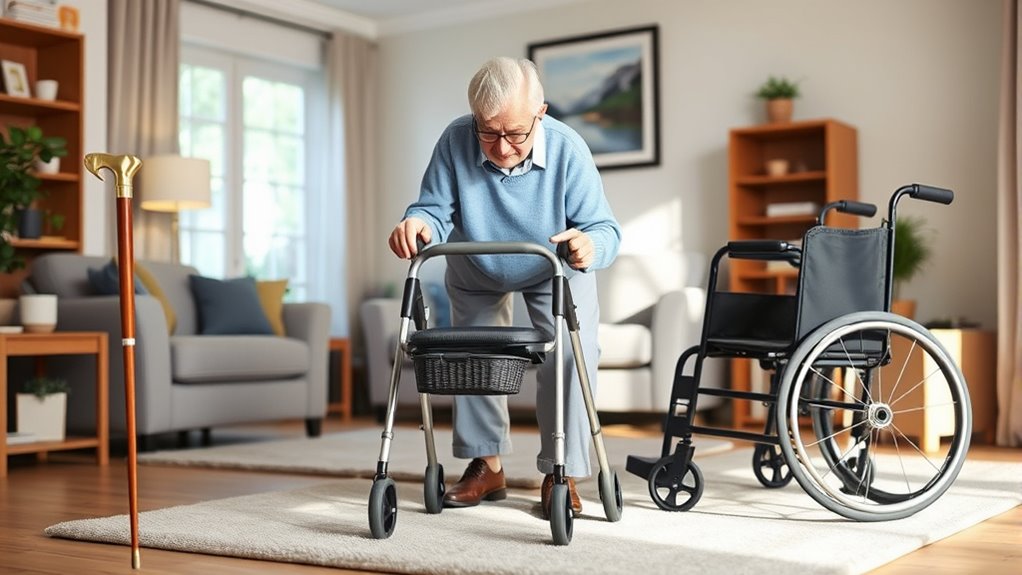 matching mobility aids to environment
