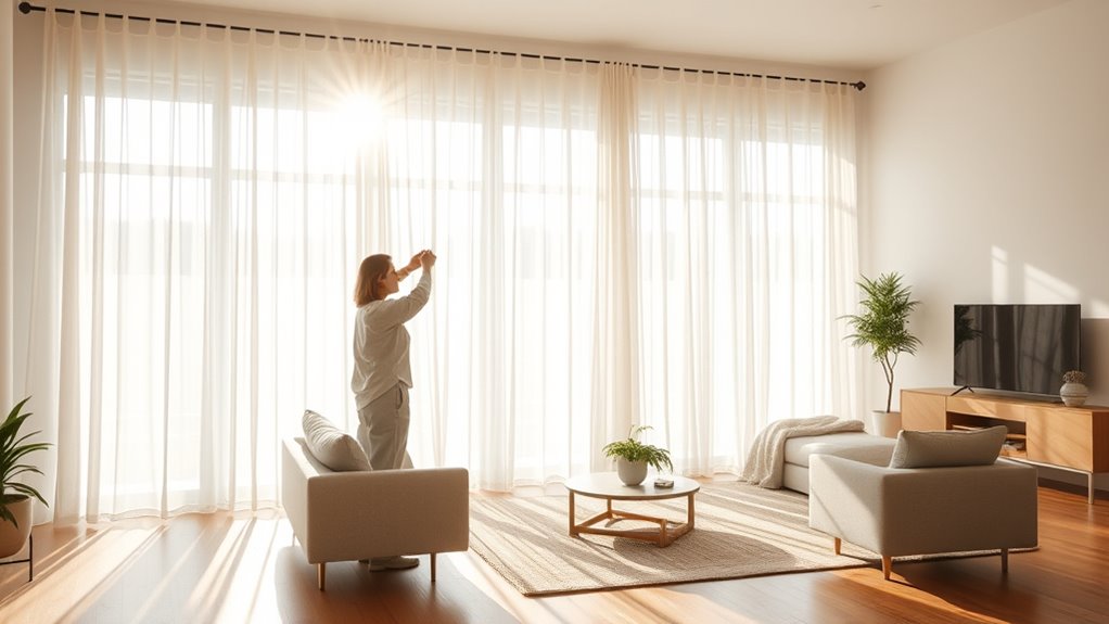 maximize daylight through window management