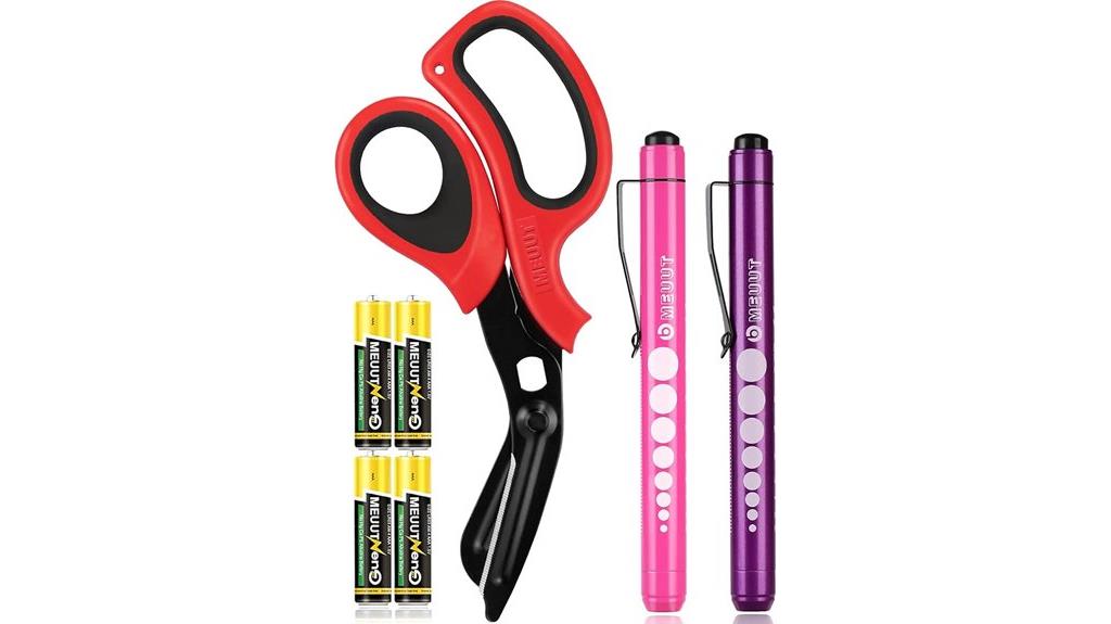 medical scissors penlights set