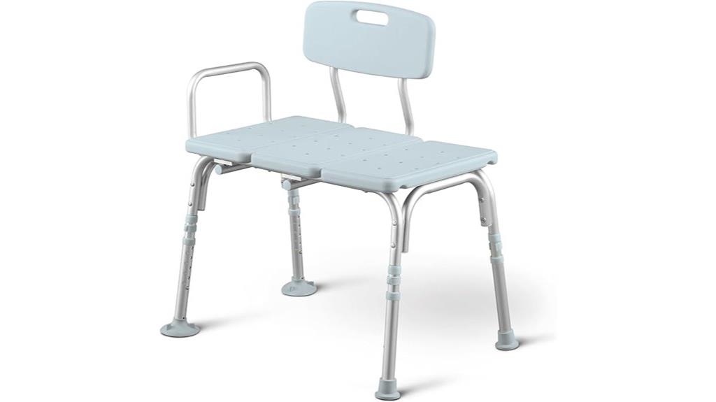 medical tub transfer bench
