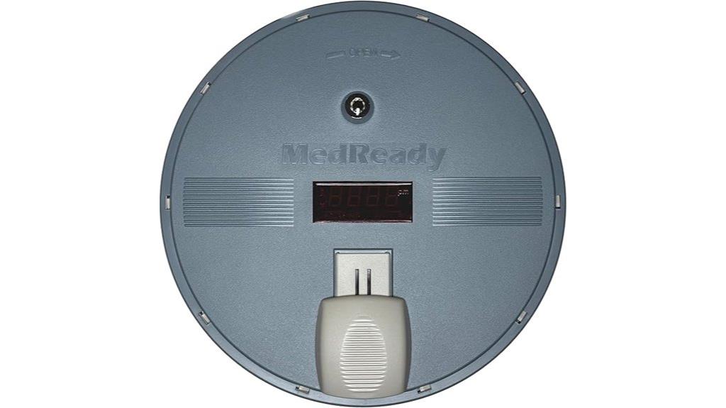 medication dispenser with light