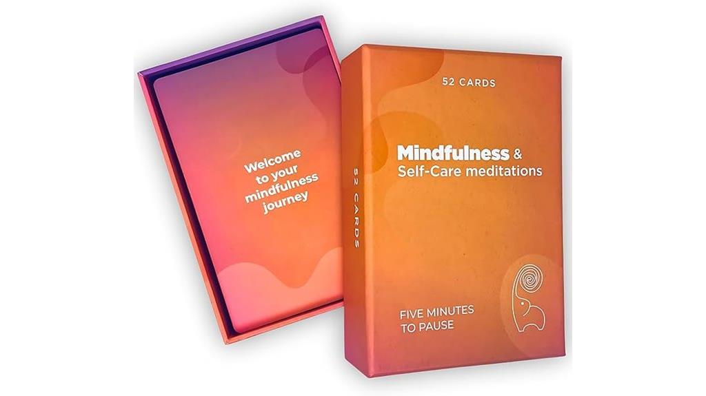 meditation cards for self care