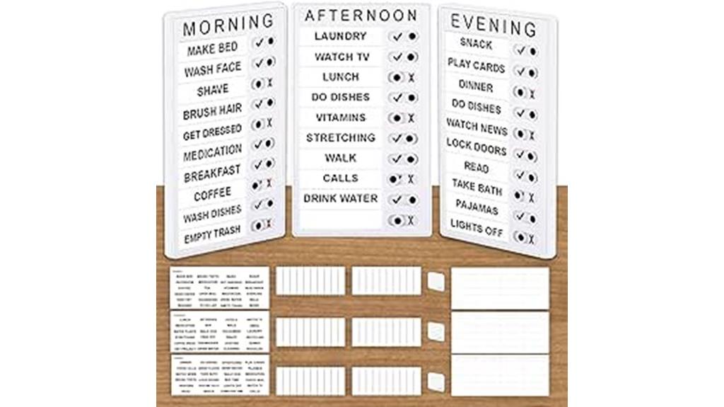memory care task organizer
