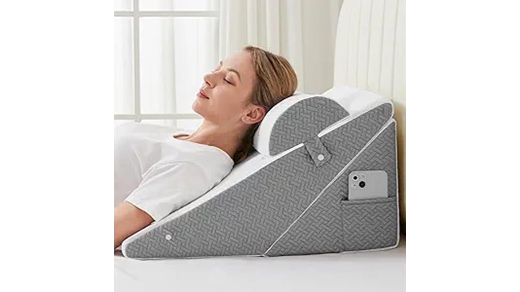 memory foam headboard pillow