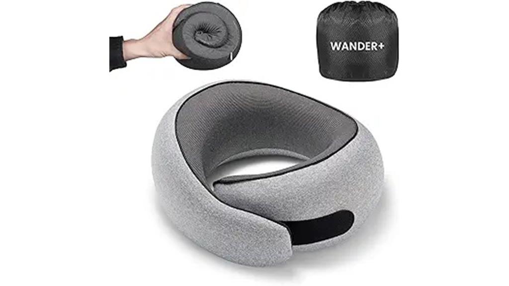 memory foam travel pillow