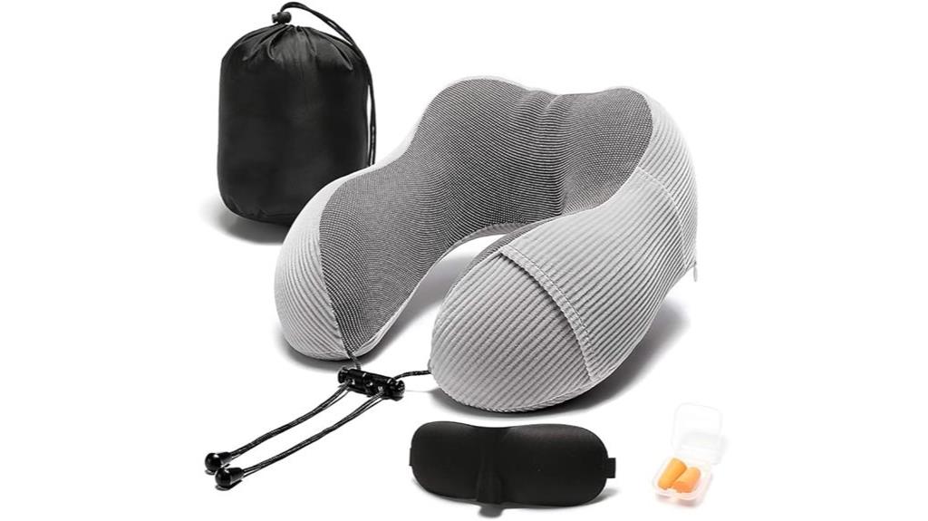memory foam travel pillow