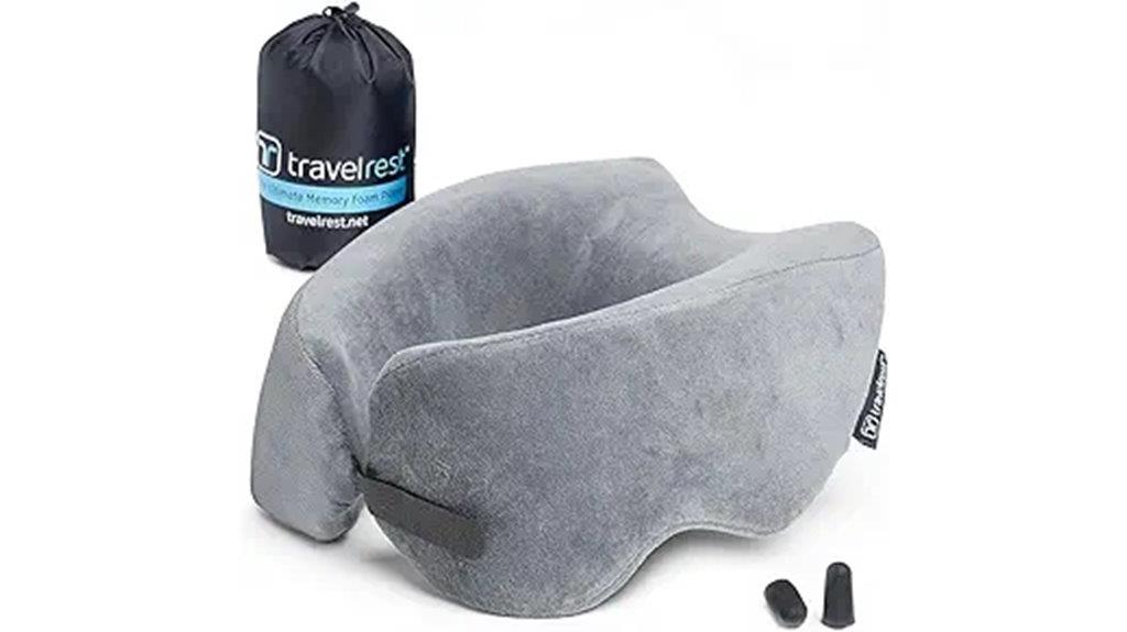 memory foam travel pillow
