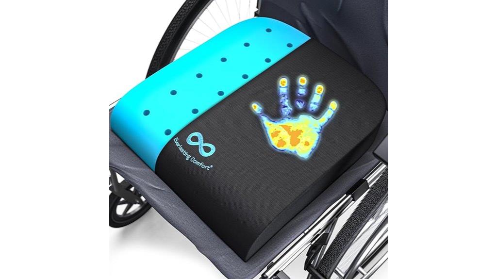 memory foam wheelchair cushion