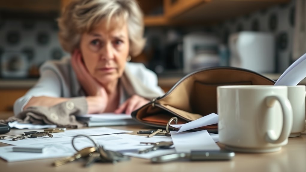 memory loss and misplacement