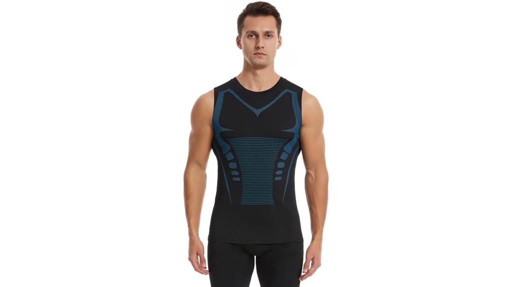 men s athletic compression shirt