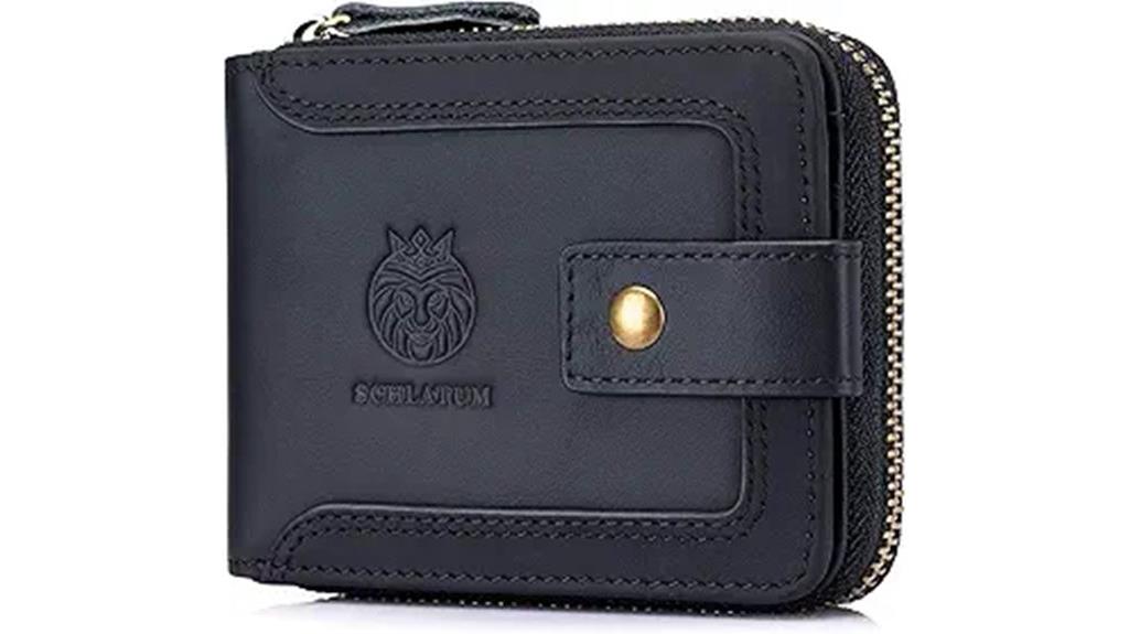 men s authentic leather wallet