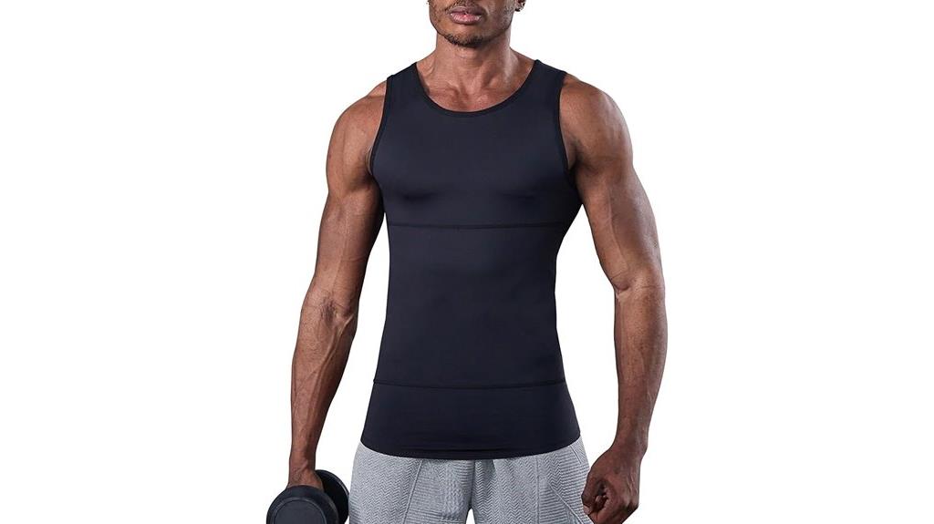 men s compression athletic shirt