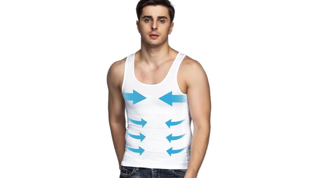men s slimming tummy vest