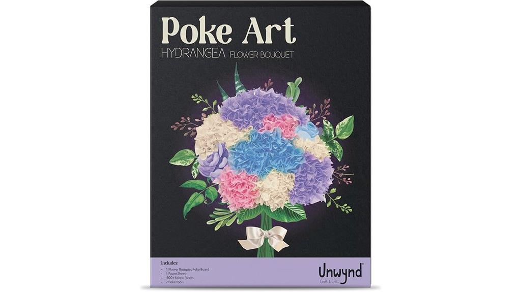 mess free floral craft kit