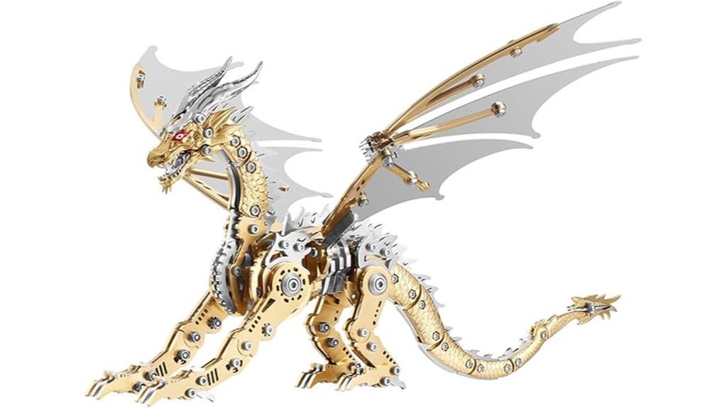 metal dragon puzzle