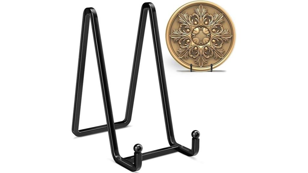 metal plate display stands