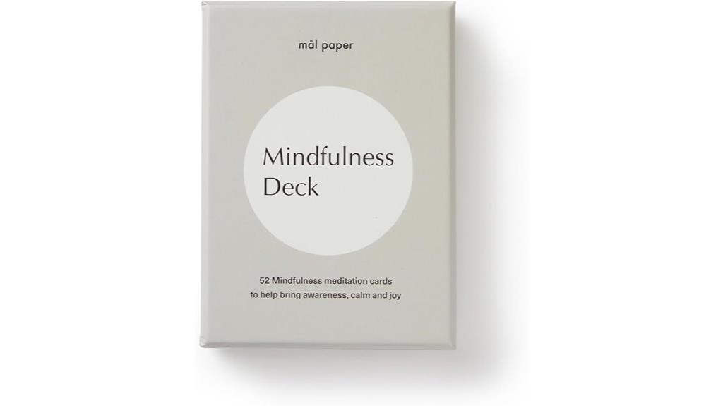 mindfulness meditation card deck