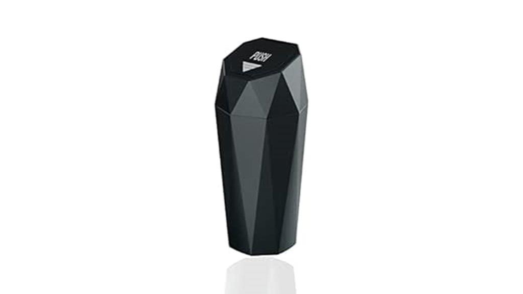 mini diamond lid trash