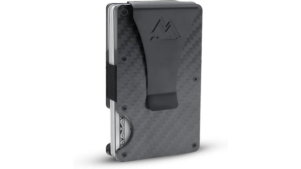 minimalist mountain voyage wallet