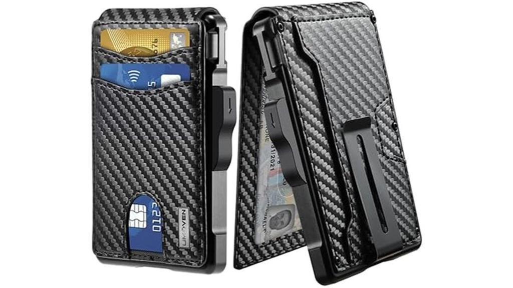 minimalist rfid leather wallet