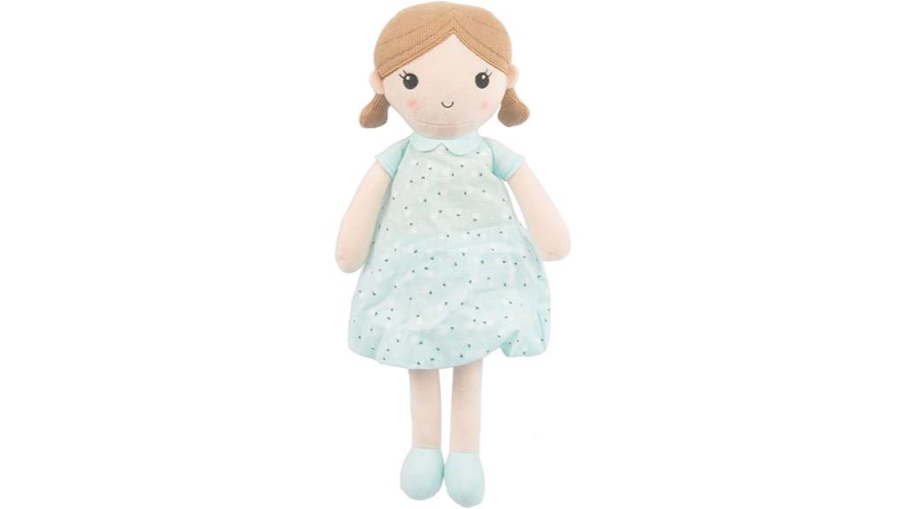 mint blue emily doll