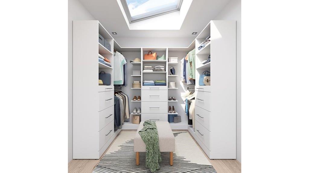 modular closet organizer system