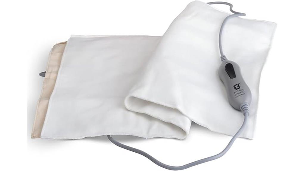 moist heating pad relief