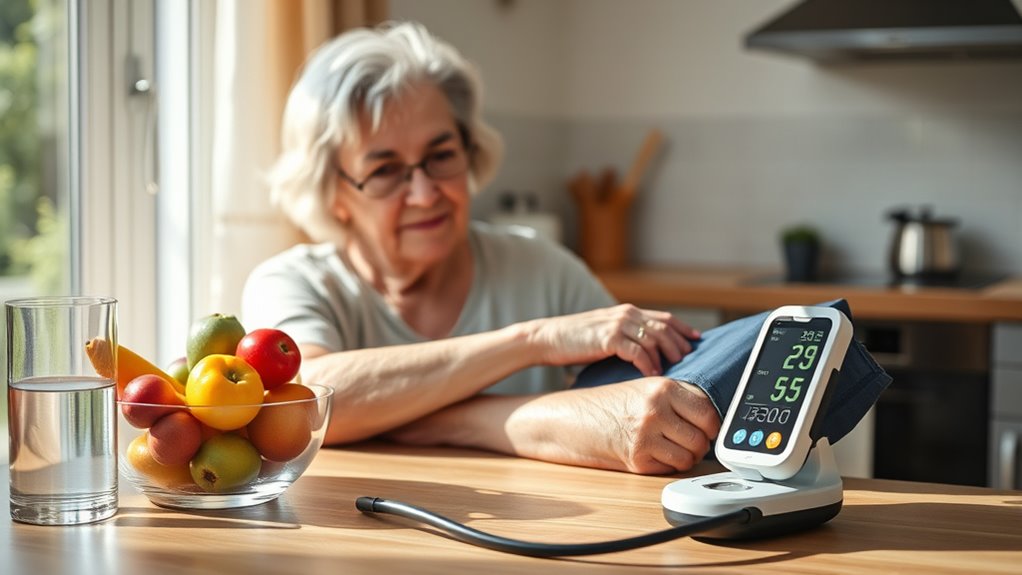 monitor blood pressure regularly
