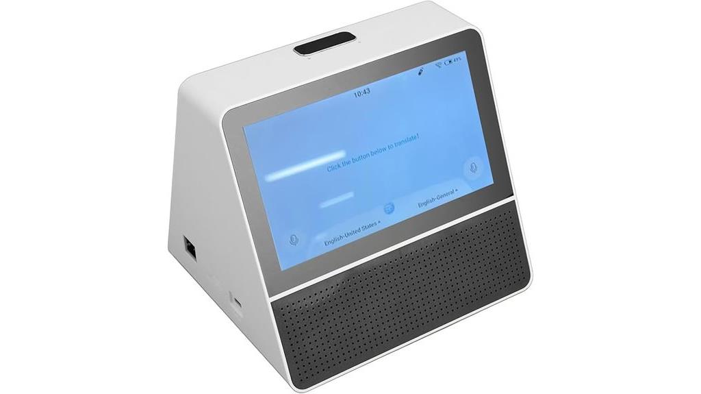 multilingual touchscreen translator device