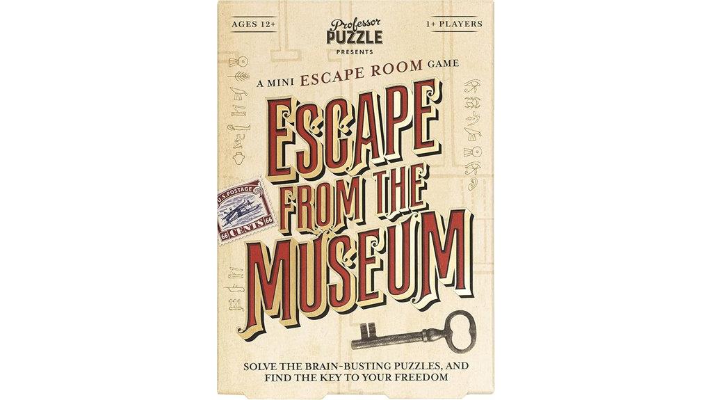 museum themed escape challenge