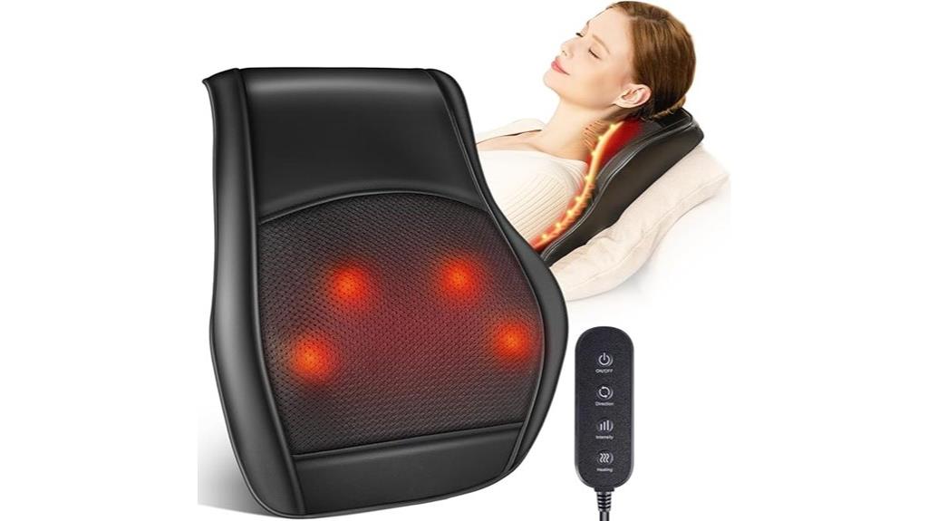 neck back heat massager