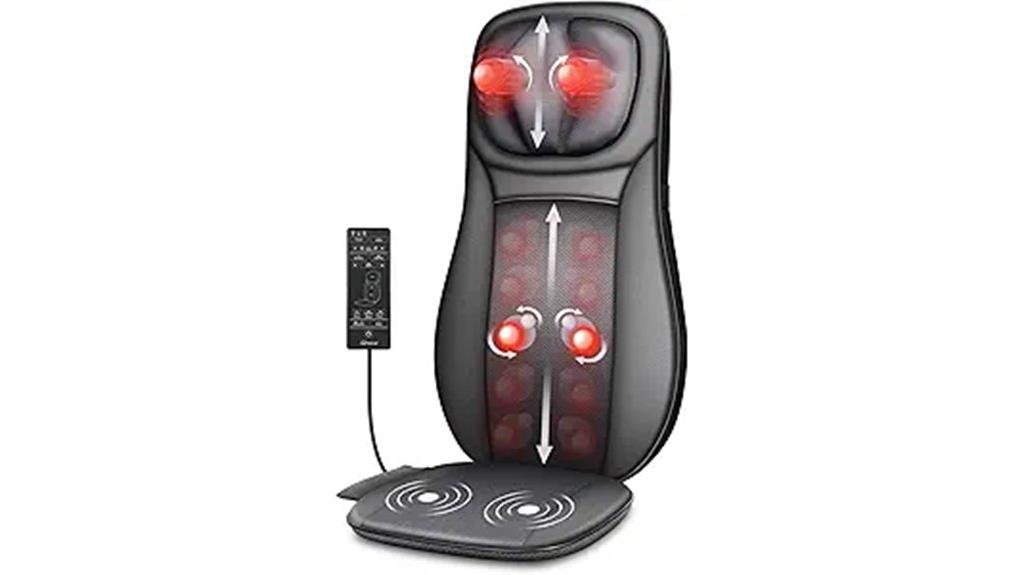 neck back massager heat