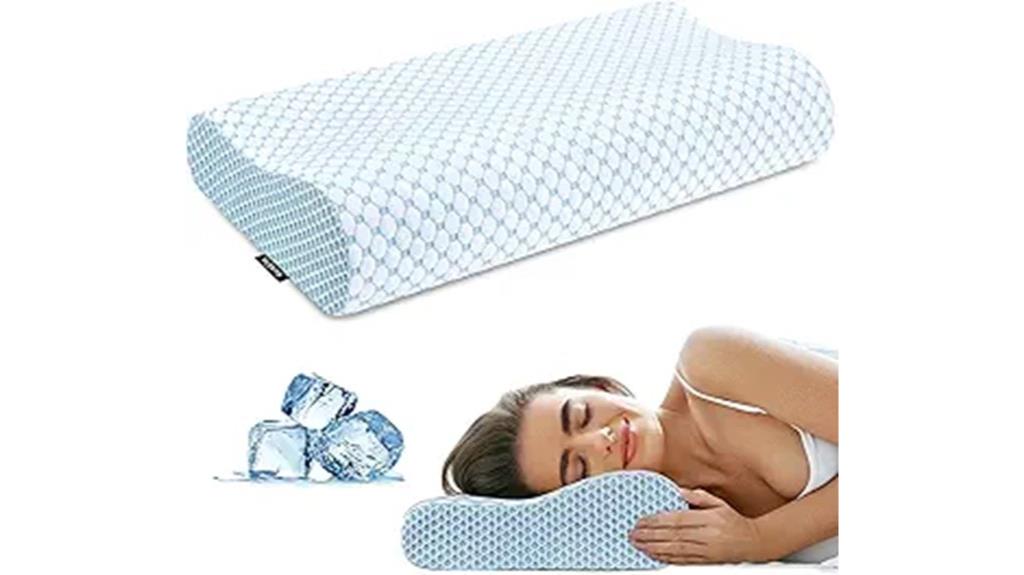 neck pain memory pillow
