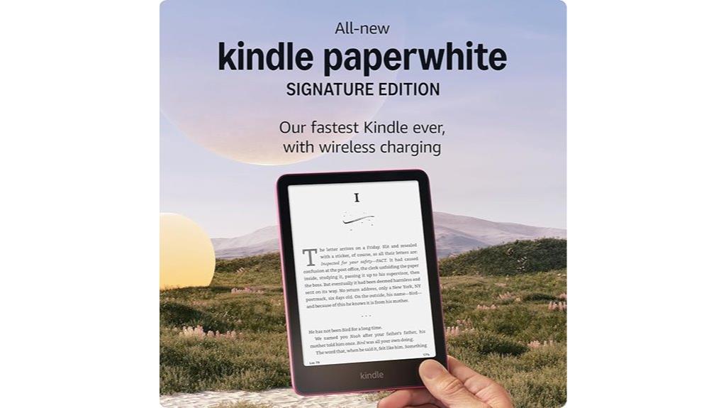 new kindle paperwhite signature
