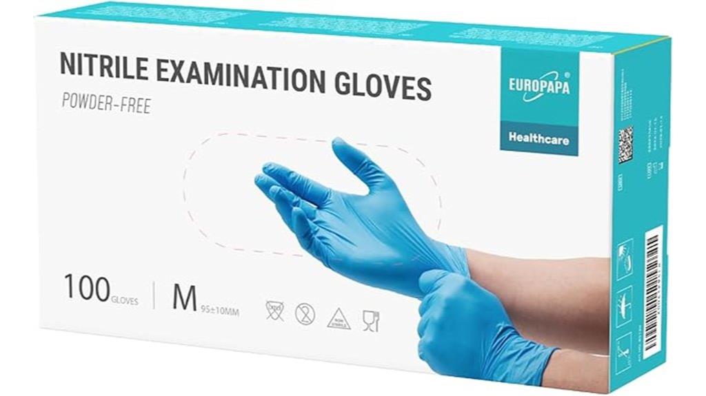 nitrile gloves 100 pack