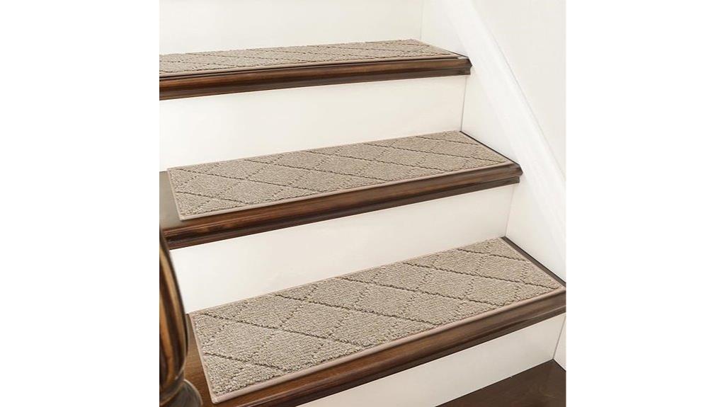 non slip stair carpet set