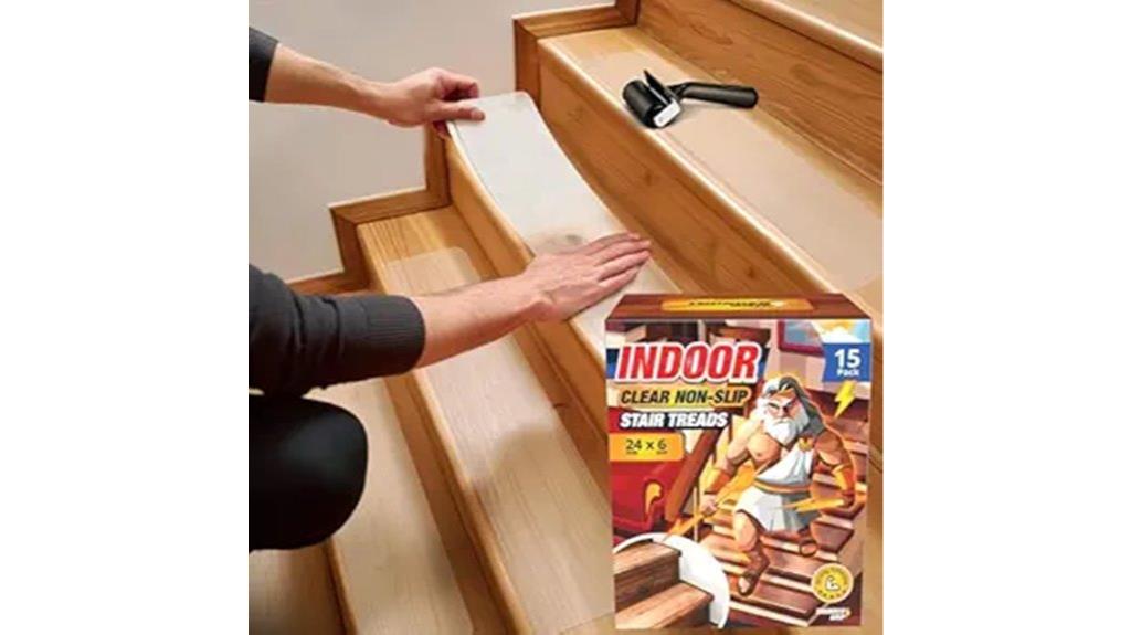 non slip stair tread set