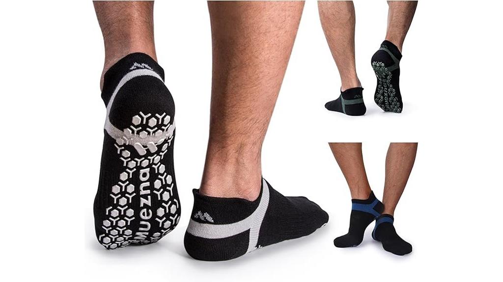 non slip yoga sock design