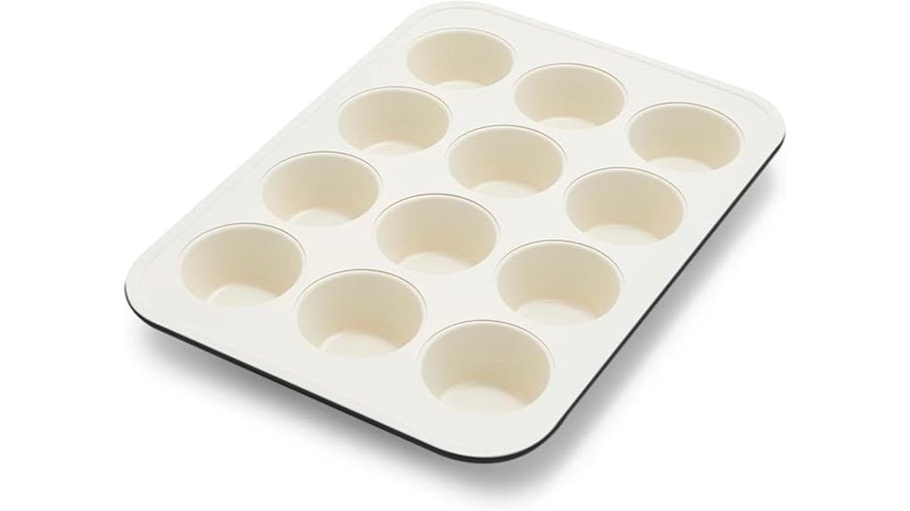 non stick bakewell muffin tin