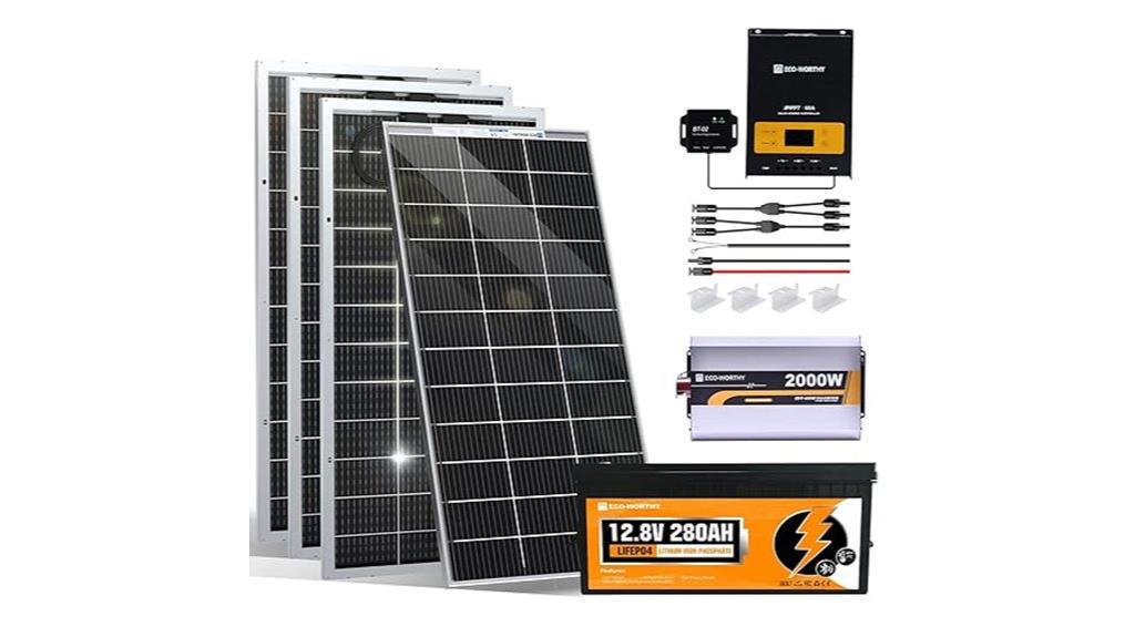 off grid solar panel kit