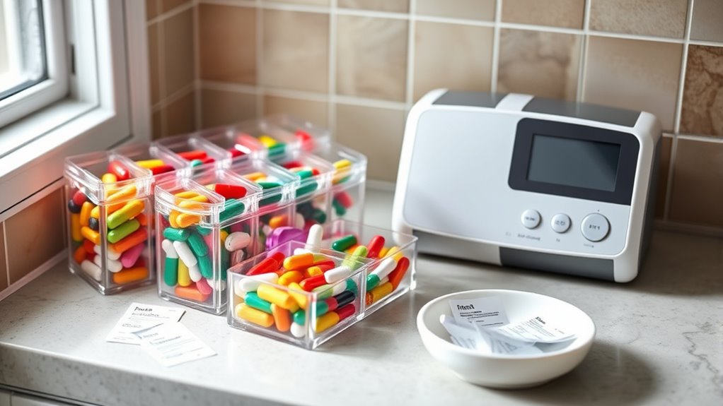 organize monitor adhere review